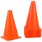Juvale Motorcycle Practice Cones - 9" x 5.5", Orange, 12-Pack - Cones for Parallel Parking Practice & Training - Agility & Traffic Control for Sports & Parking Areas